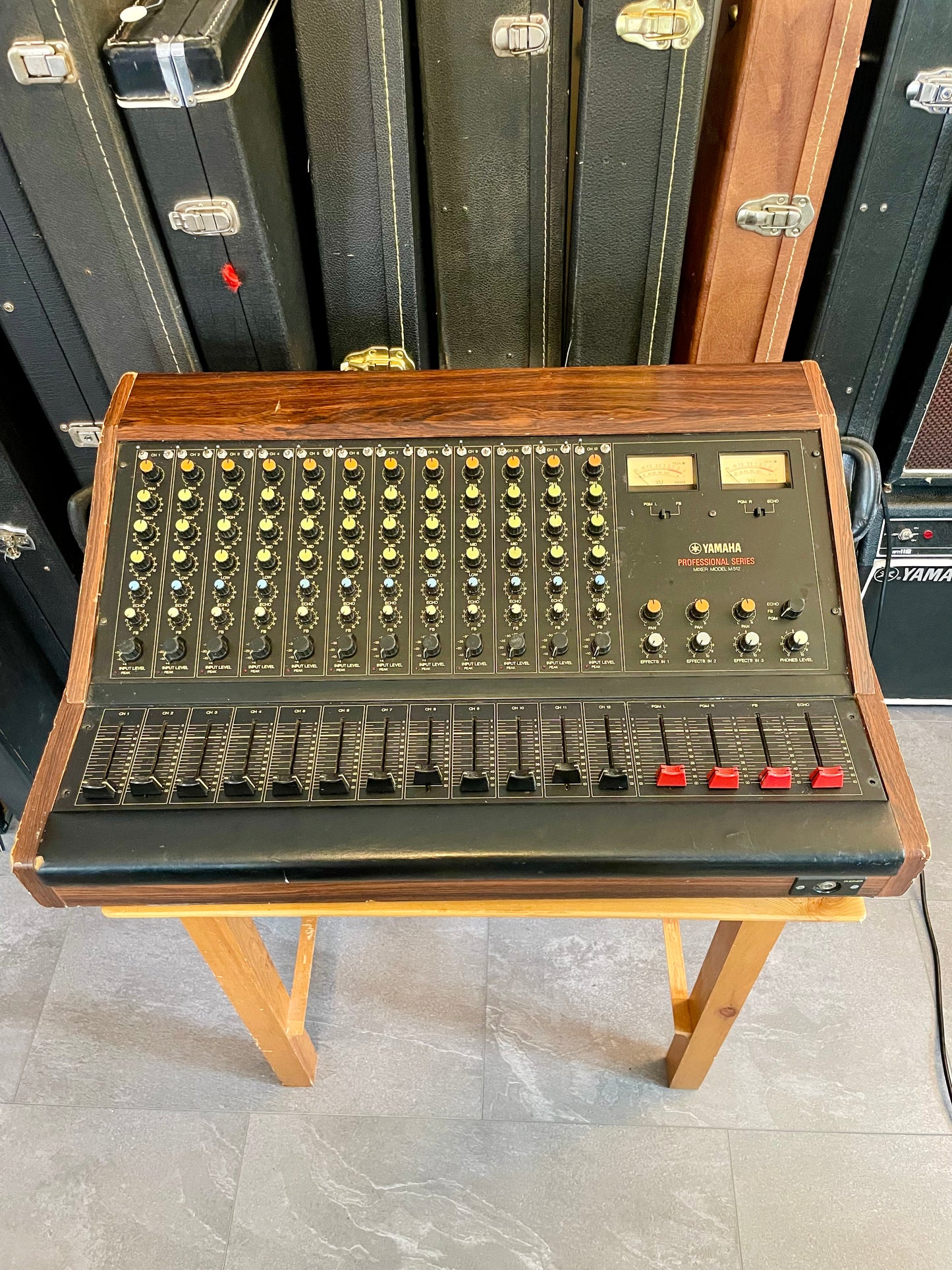Yamaha M512 - JapaNeve with Direct Outs, Tamura transformers, Polarity Reverse & Send Switching - Fully recapped and serviced
