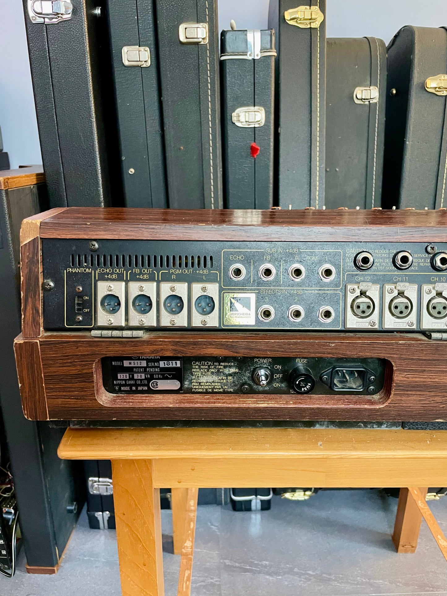 Yamaha M512 - JapaNeve with Direct Outs, Tamura transformers, Polarity Reverse & Send Switching - Fully recapped and serviced